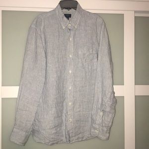 J Crew long sleeve Linen